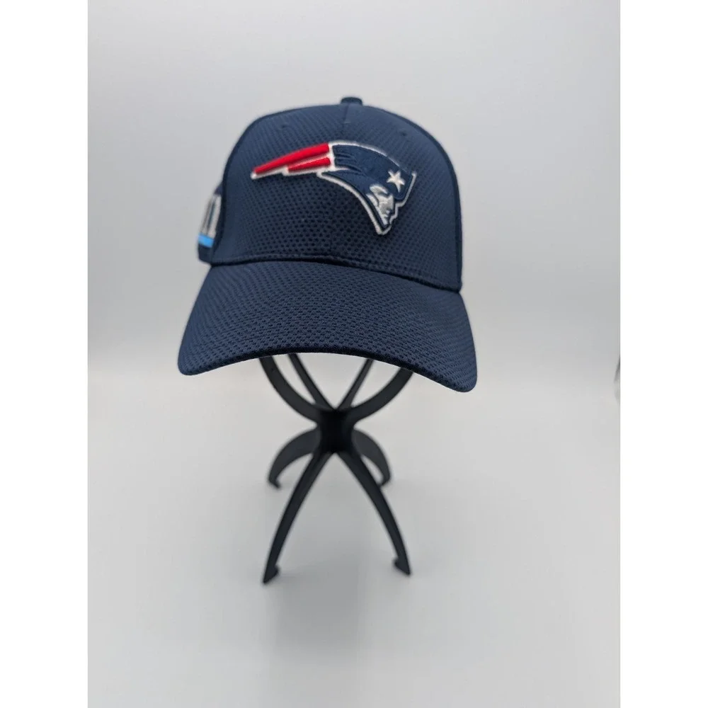 New Era 39Thirty New‎ England Patriots Super Bowl LIII Dark Blue Hat Size S-M